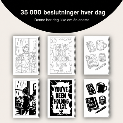 Malebok med én farge – Nullstillingsutgaven®